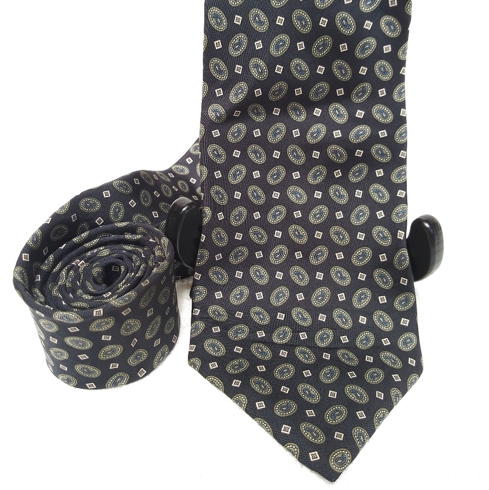 ✨HP✨ The Arrow Company Paisley Geometric Silk Tie